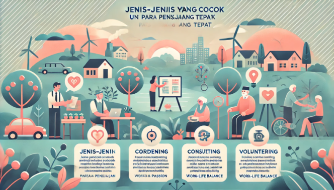 
					Jenis-Jenis Pekerjaan yang Cocok untuk Para Pensiunan serta Tips Memilih Pekerjaan yang Tepat