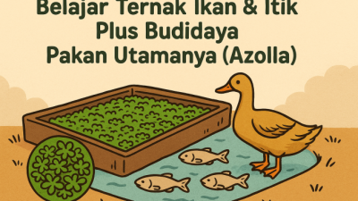 Budidaya Ternak + Tanam Azolla? Kombinasi Cuan yang Gokil!