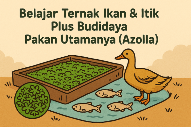 
					Budidaya Ternak + Tanam Azolla? Kombinasi Cuan yang Gokil!