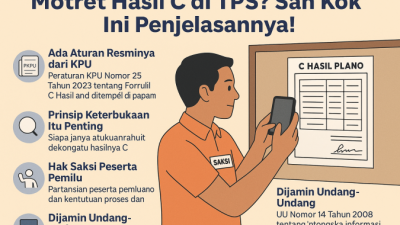 Saksi & Warga Bisa Foto Formulir C, Ini Dasar Hukumnya