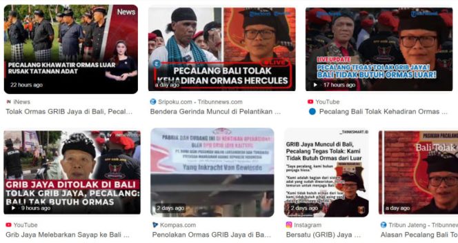 
					Bali Tolak GRIB Jaya, Pecalang: Kami nggak digerakkan oleh politik, tapi oleh tanggung jawab atas adat dan tanah kelahiran kami
