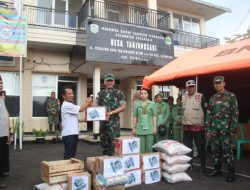 Banjir Surut, Bantuan Mengalir: Aksi Peduli Kodim 0612 Tasikmalaya