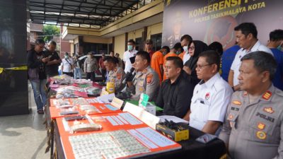 Operasi Dadakan, Polisi Tasik Bongkar Gudang Pil Setan