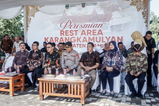 
					Rest Area Rasa Wisata di Karangkamulyan Resmi Dibuka, Nongkrong Sambil Nikmatin Budaya Ciamis!