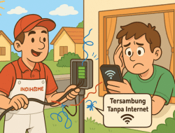 Teknisi Indihome Bilang: Redaman 19 Oke, 24 Jelek Banget