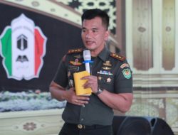 TNI Masuk Pesantren! Santri Qoshrul Muhajirin Dapat Suntikan Semangat Nasionalisme dari Kodim 0612/Tasikmalaya
