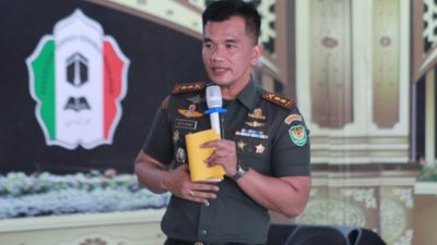 TNI Masuk Pesantren! Santri Qoshrul Muhajirin Dapat Suntikan Semangat Nasionalisme dari Kodim 0612/Tasikmalaya