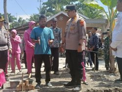 Air Bersih Akhirnya Datang! Kapolres Langkat Langsung Turun Tangan Bangun Sumur Bor