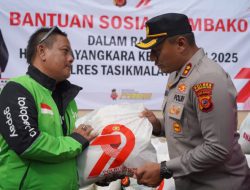 Kejutan dari Polres Tasik Kota, Warga Tamansari Dapat Sembako Gratis!