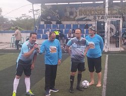 Main Futsal Bareng, Pemkot & Wartawan Sepakat Rawat Kota Tasik Bareng-bareng!