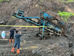 Polres Tasikmalaya Kota Grebek Tambang Emas dan Pasir Ilegal