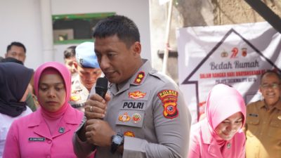 Bedah Rumah Lansia, Cara Polres Tasikmalaya Kota Rayakan HUT Bhayangkara