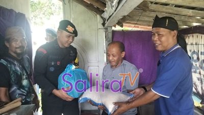 Bukan Cuma Ngaku Peduli, Ini Aksi Nyata H. Wahyu dan Brimob Cineam