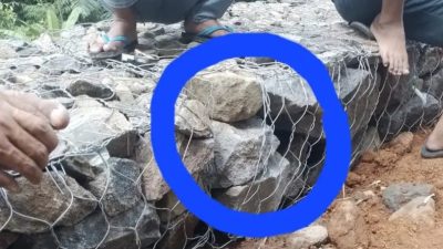 LPPNRI Sentil Proyek Bronjong di Kabupaten Tasikmalaya: “Bahan Sama Pengawasannya Gimana?”