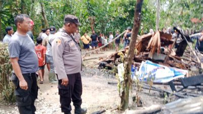 Rumah Warga di Bahorok Ludes Kebakar, Warga Panik dan Gotong Royong Padamkan Api