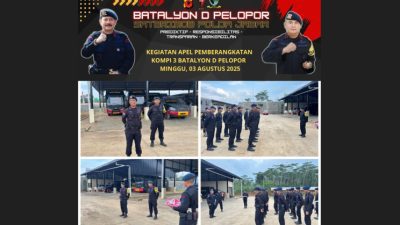 Merah Putih Berkibar di Motor Warga Tasik, Brimob Punya Cara Unik Sambut HUT RI