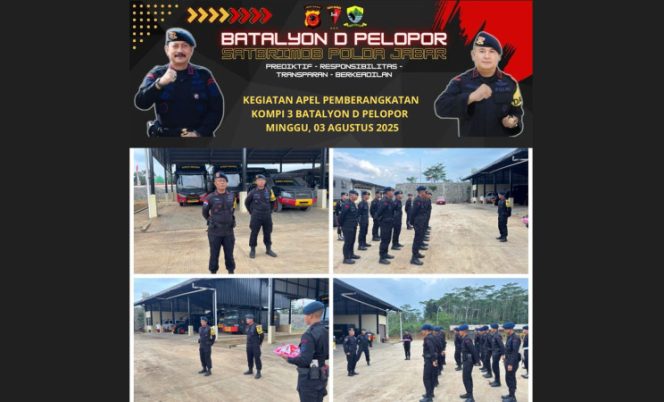 
					Merah Putih Berkibar di Motor Warga Tasik, Brimob Punya Cara Unik Sambut HUT RI