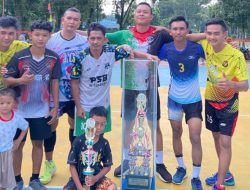 Serunya Turnamen Voli Antar Dusun di Blangkahan: Emplasmen A Sabet Juara!