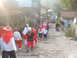 Serunya Warga Sadulur 01 Bandung Jalan Santai Bareng di HUT RI ke-80