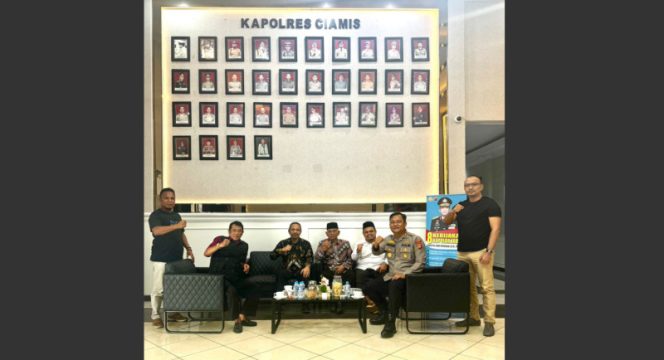 
					Silaturahmi Hangat, Pemuda Pancasila Ciamis dan Kapolres Sepakat Terus Kompak Jaga Kota Galuh