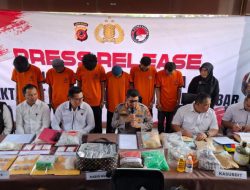 Polisi Ringkus Bandar Narkoba di Bandung dan Cimahi