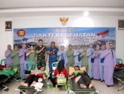 Rayakan HUT ke-80, Kodim 0612/Tasikmalaya Gelar Donor Darah, Cek Kesehatan, dan Khitanan Gratis untuk Warga
