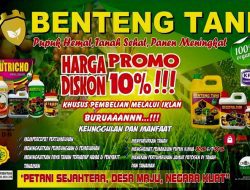 Robinhat Sitepu Turunkan Harga Pupuk Benteng Tani untuk Bantu Petani