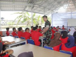 Dandim 0612/Tasikmalaya Bikin Siswa Sekolah Rakyat 41 Makin Semangat Belajar dan Cinta Tanah Air
