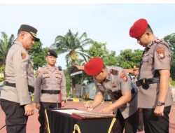Enam Jabatan di Polres Karimun Resmi Dirombak, Kapolres: Yang Baik Lanjutkan, yang Buruk Ditinggalkan!