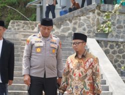 Hangatnya Silaturahmi Kapolres dan Wali Kota Tasikmalaya di Ponpes Miftahul Ulum Gandok