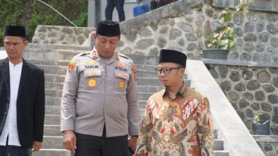 Hangatnya Silaturahmi Kapolres dan Wali Kota Tasikmalaya di Ponpes Miftahul Ulum Gandok