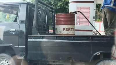 Pertalite Kapal di Karimun Diduga Makan Jatah Warga