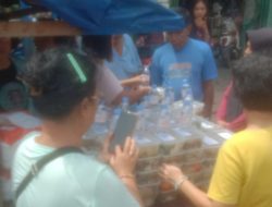 Berbagi Kasih, Umat Buddha Pekan Kuala Langkat Bikin Warga Tersenyum