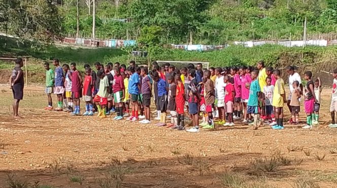 
					Latihan Pertama SSB Yase, Antusias Peserta Bikin Lapangan Padat