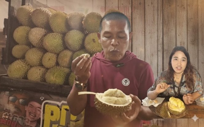 
					Serbu Kedai Durian Kujang! Seribu Durian Palembang Manisnya Bikin Lupa Pulang