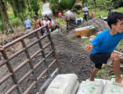 Desa Sido Makmur Bangun Jalan Desa Lewat Dana Desa Tahun 2025