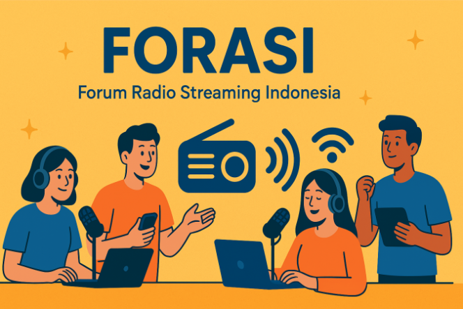 
					FORASI: Ruang Ngumpulnya Radio Streaming yang Bikin Semangat Baru