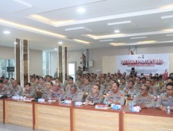 Polres Karimun Siapkan Pengamanan Nataru Lewat Latpra Ops Lilin Seligi 2025