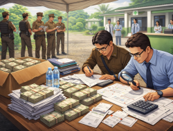 Belanja Makan Minum Puskesmas Cengal Jadi Perbincangan Publik