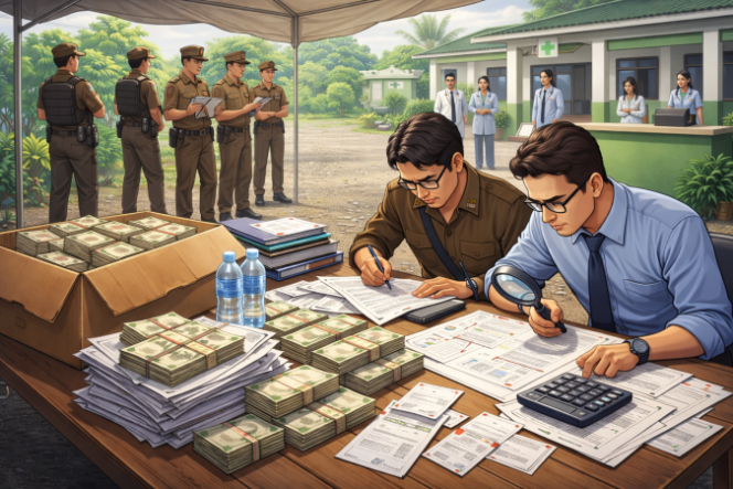 
					Belanja Makan Minum Puskesmas Cengal Jadi Perbincangan Publik