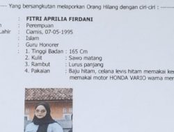 Guru Honorer Ciamis Hilang Misterius, Keluarga Minta Bantuan Warga