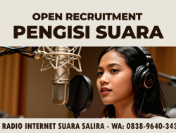 Lowongan Pengisi Suara di Suara Salira