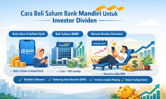 
					Cara Beli Saham Bank Mandiri Untuk Investor Dividen