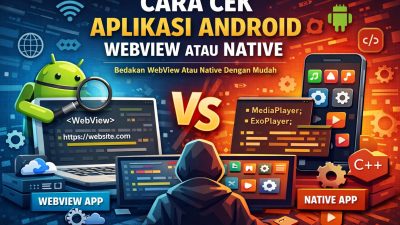 Cara Cek Aplikasi Android WebView Atau Native