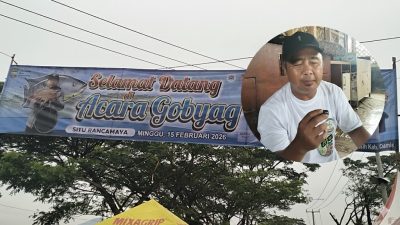 Gubyag Ikan Situ Rancamaya Ciamis Diserbu, Parkir Dikeluhkan