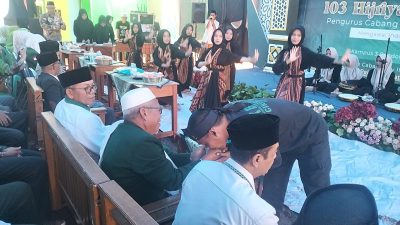 H. Wahyu Hadiri Mukercab III NU Ciamis Dukung Ekonomi Umat