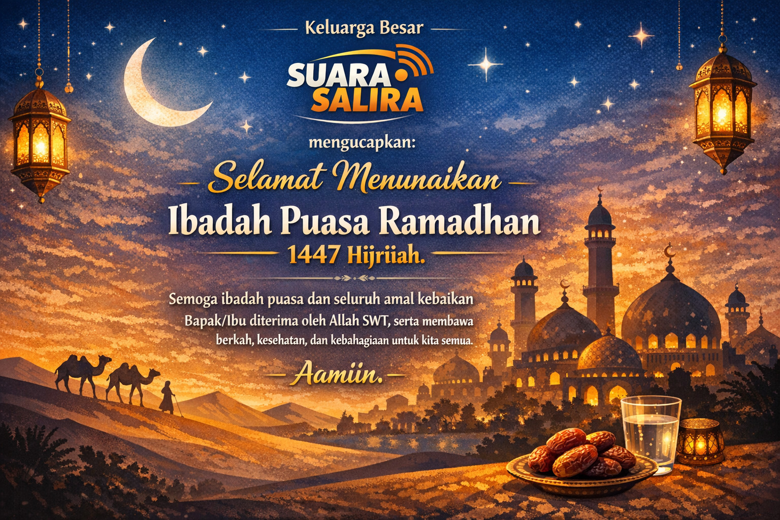 Hangatnya Ramadhan 1447 H Bersama Keluarga Suara Salira