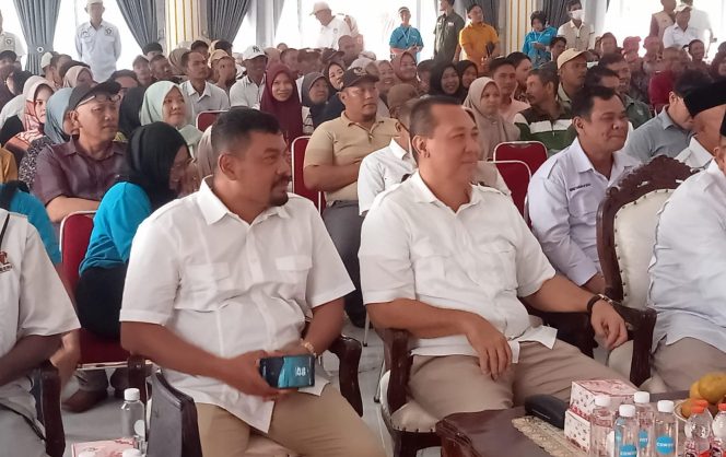 
					HUT Gerindra Ke-18 Di Langkat Bersama Pupuk Organik Benteng Tani