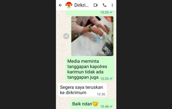 
					Kasus Dugaan Judi Kedai Golden Dilimpahkan Ke Dirkrimum