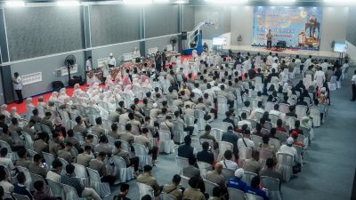 Bupati Ciamis Hadiri Peresmian Sport Centre Akpol 2005